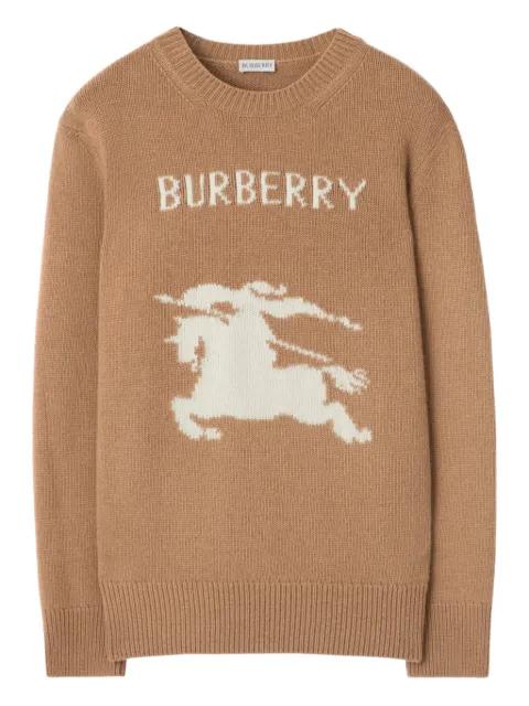 equestrian-knight wool-blend sweater by BURBERRY