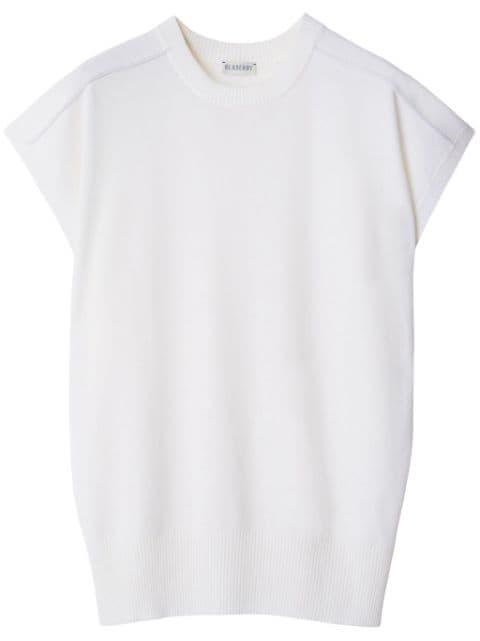 fine-knit wool T-shirt by BURBERRY