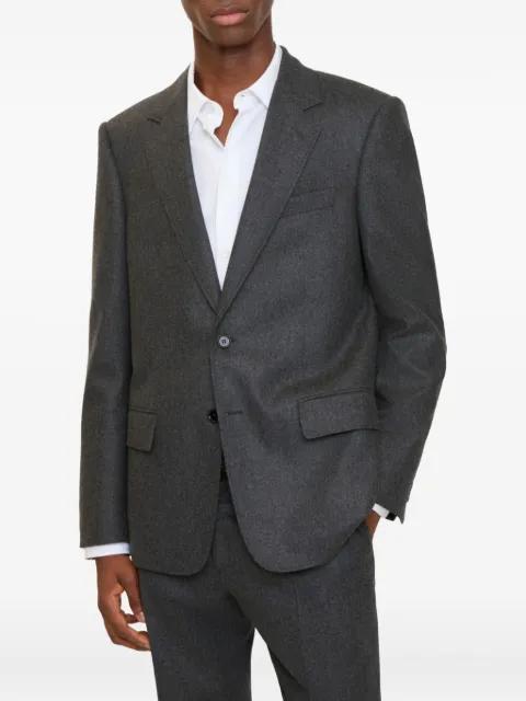 flannel tailored blazer by BURBERRY