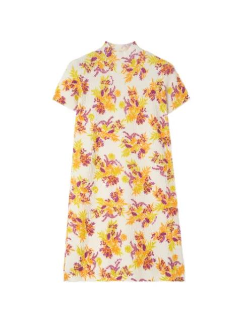 floral short-sleeved dress by BURBERRY