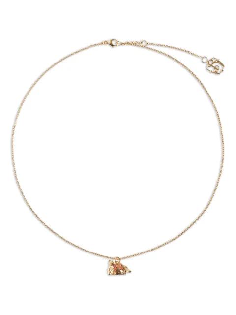 fox charm chain necklace by BURBERRY