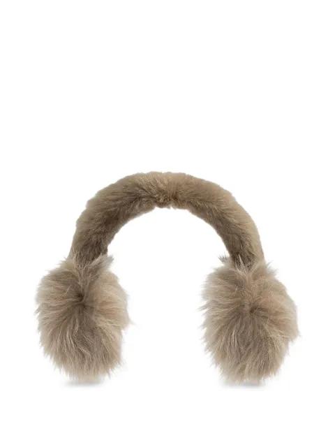 fur earmuffs by BURBERRY