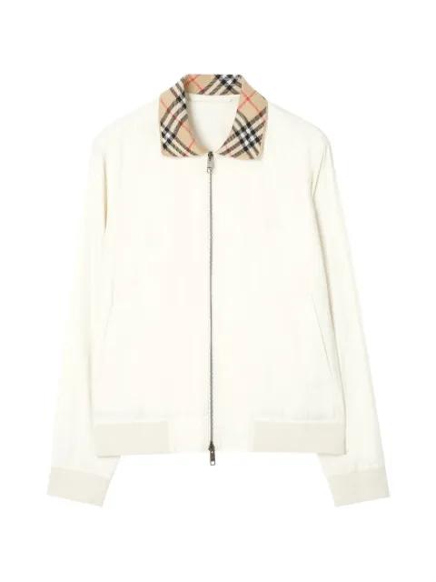 gabardine Glenfields Harrington jacket by BURBERRY