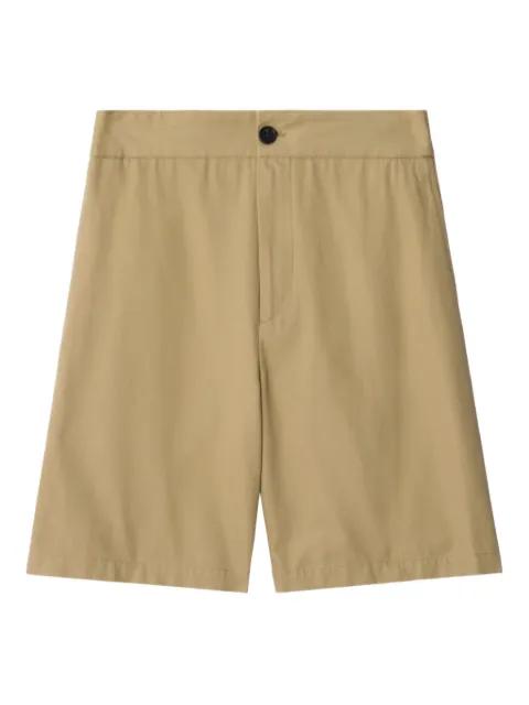 gabardine-weave shorts by BURBERRY