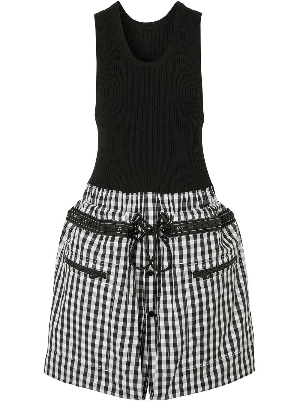 gingham loop-back dress by BURBERRY
