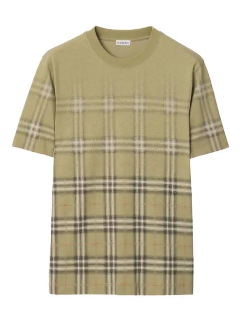 gradient Check T-shirt by BURBERRY