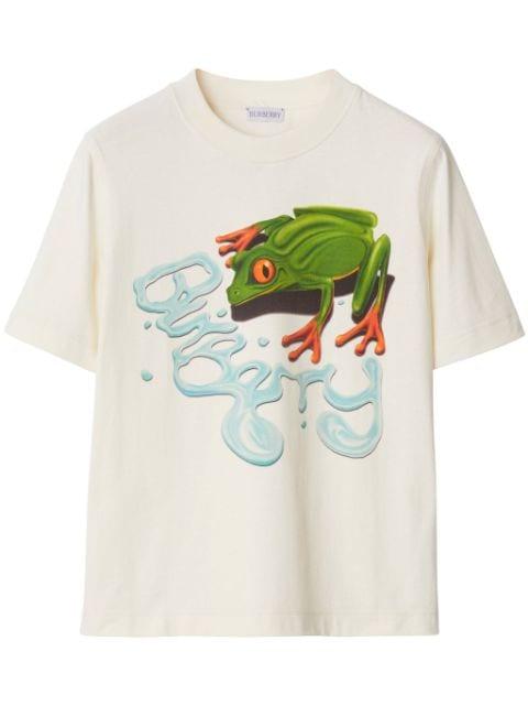 graphic-print cotton T-shirt by BURBERRY