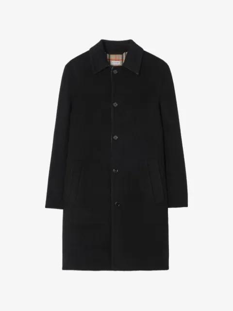 hoodied coat by BURBERRY