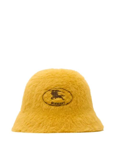 knight-embroidery bucket hat by BURBERRY