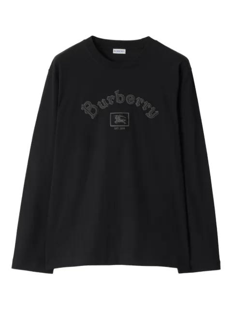 knight logo sweatshirt by BURBERRY