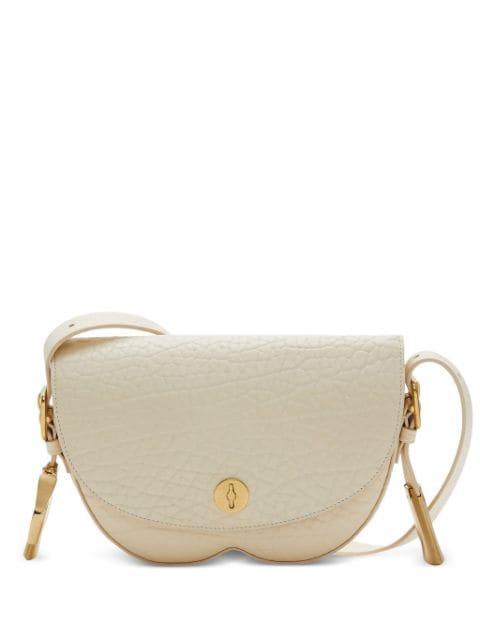 leather crossbody saddle bag by BURBERRY