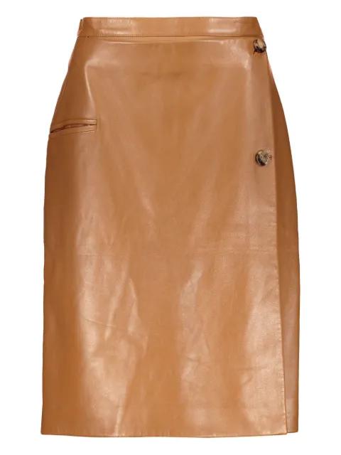 leather skirt by BURBERRY