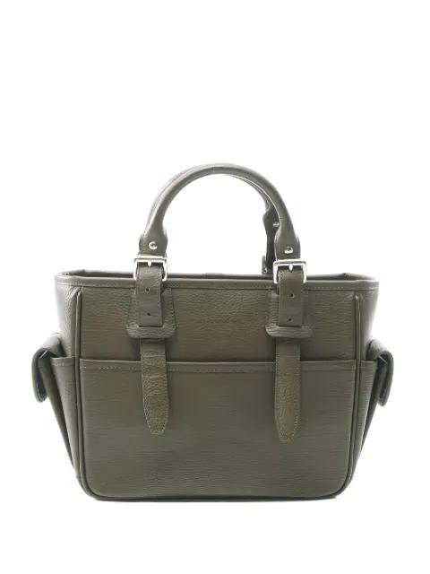 leather tote bag by BURBERRY 