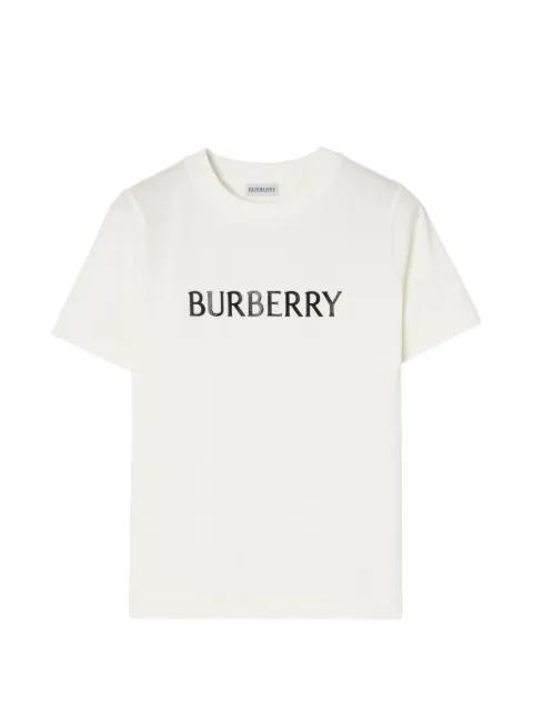 logo cotton T-shirt by BURBERRY