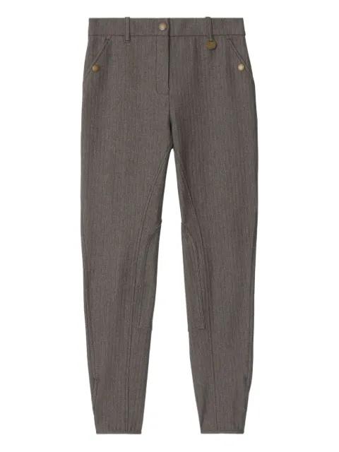 logo-detail trousers by BURBERRY