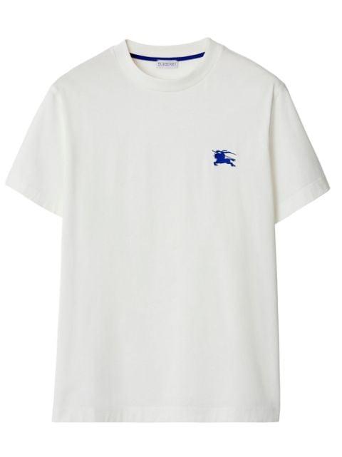 logo-embroidered cotton T-shirt by BURBERRY