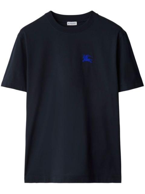 logo-embroidered cotton T-shirt by BURBERRY
