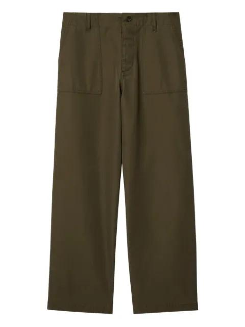 logo-embroidered trousers by BURBERRY