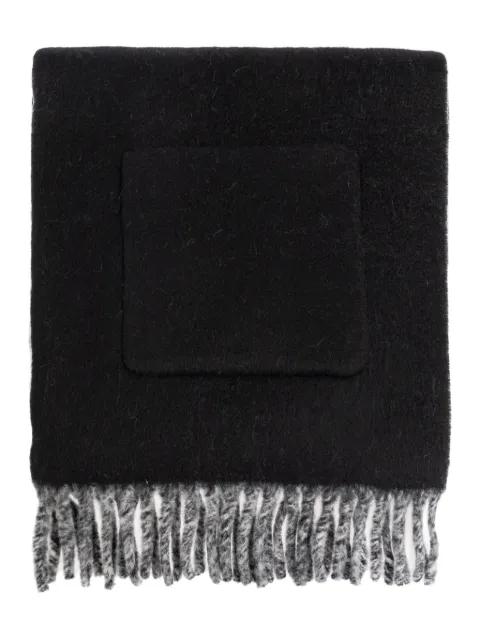 logo-lettering scarf by BURBERRY