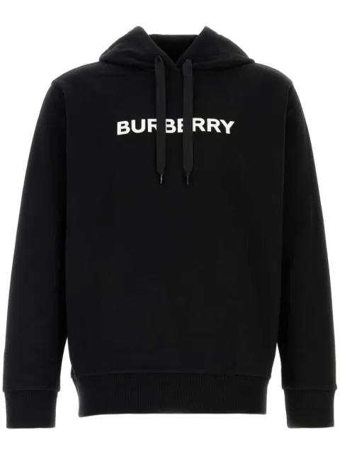 logo-print hoodie by BURBERRY