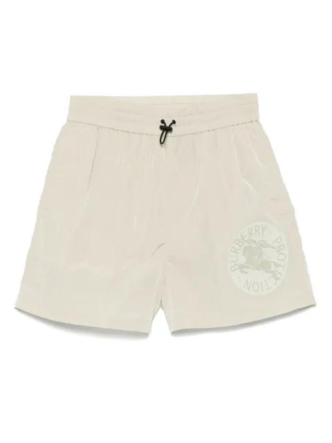 logo-print shorts by BURBERRY