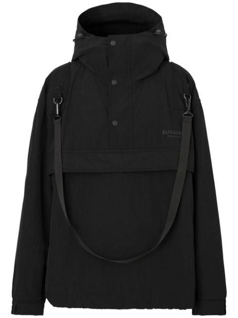 logo-print windbreaker by BURBERRY