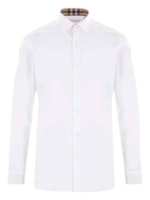 long-sleeved embroided shirt by BURBERRY