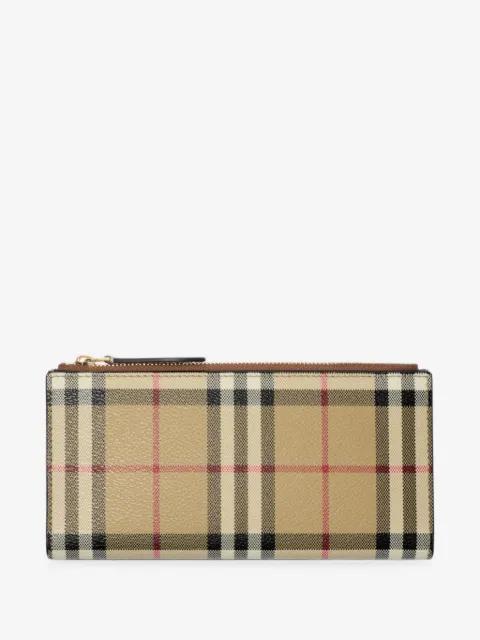 medium Check wallet by BURBERRY