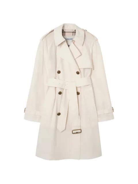 mid-length lightweight cotton Belgravia trench coat​ by BURBERRY