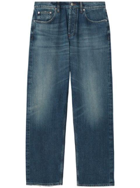 mid-rise wide-leg jeans by BURBERRY