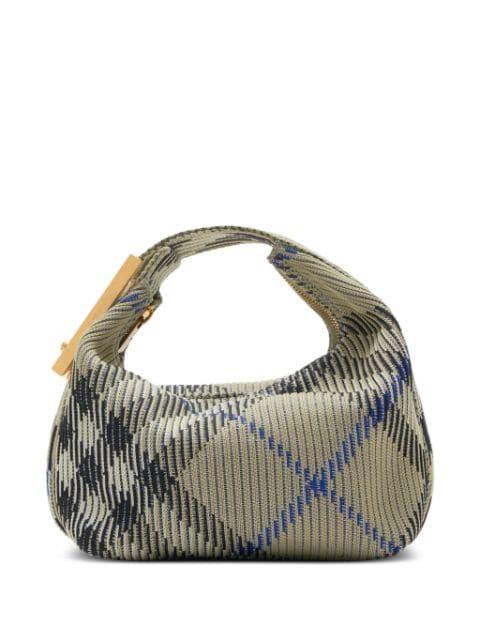 mini Peg checked tote bag by BURBERRY