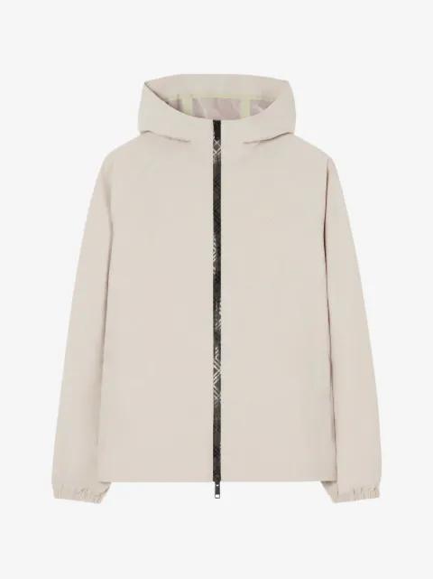 nylon Clapton hoodied jacket by BURBERRY