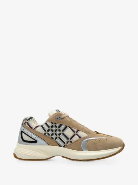 nylon, suede and leather Eclipse sneakers by BURBERRY