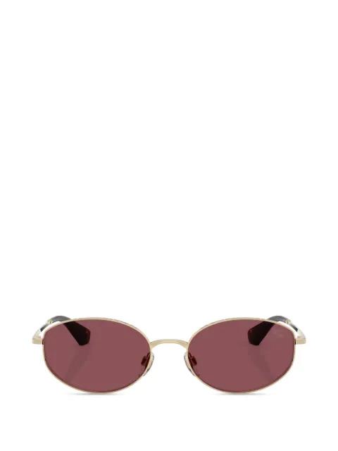 oval-frame sunglasses by BURBERRY