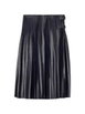pleated leather skirt by BURBERRY
