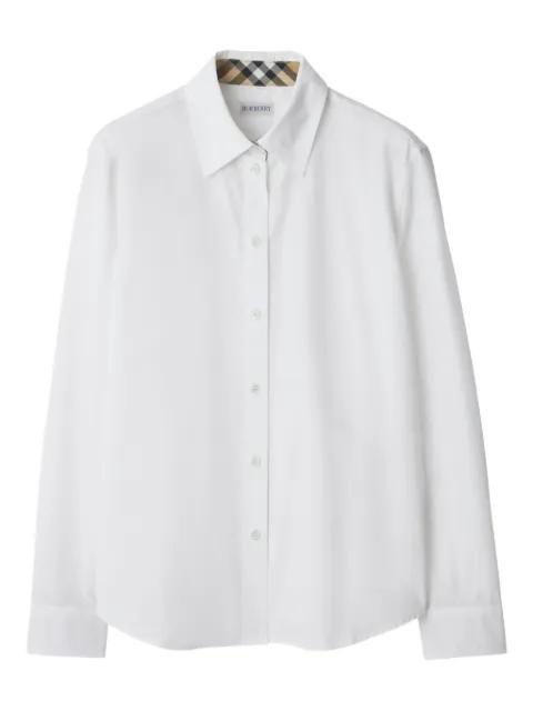poplin cotton shirt by BURBERRY