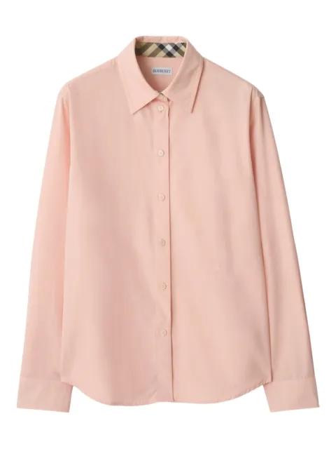 poplin cotton shirt by BURBERRY
