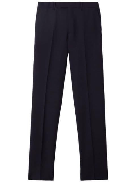 pressed crease tailored trousers by BURBERRY