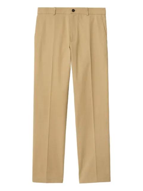 pressed crease trousers by BURBERRY