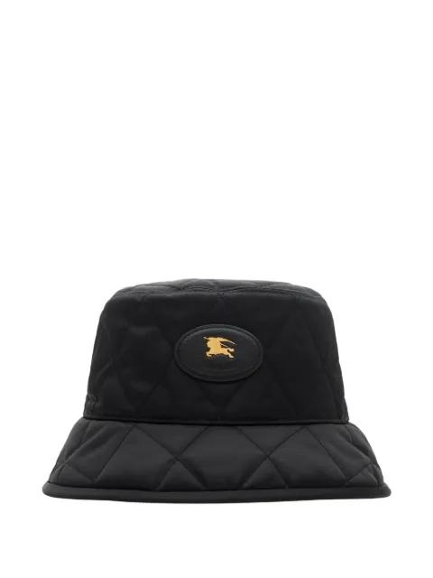 quilted Horseshoe bucket hat by BURBERRY