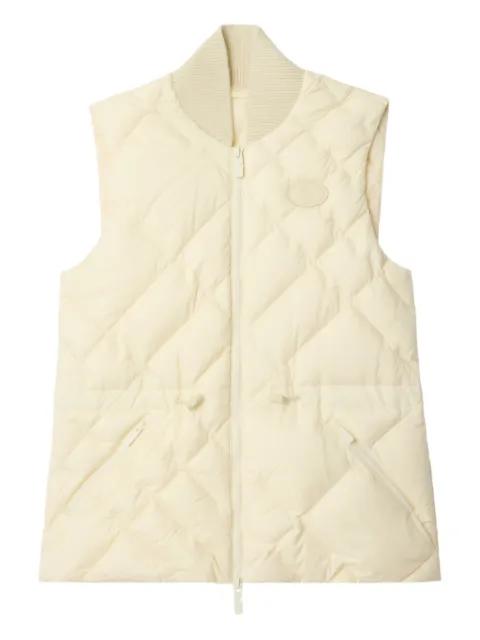 quilted-design gilet by BURBERRY