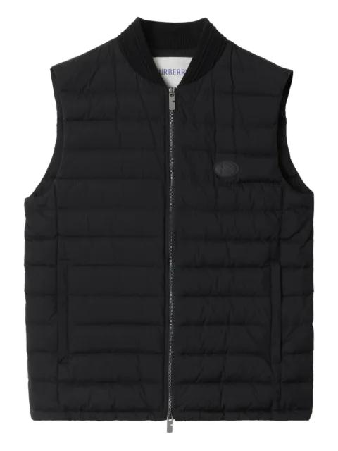 quilted puffer gilet by BURBERRY