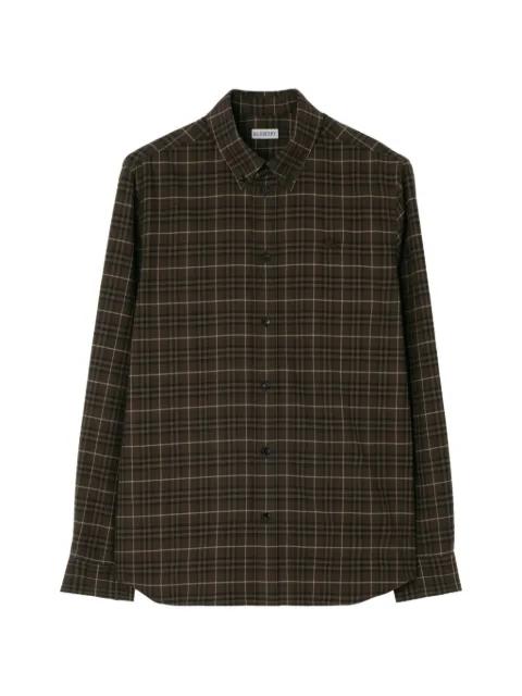 relaxed fit Check cotton shirt by BURBERRY