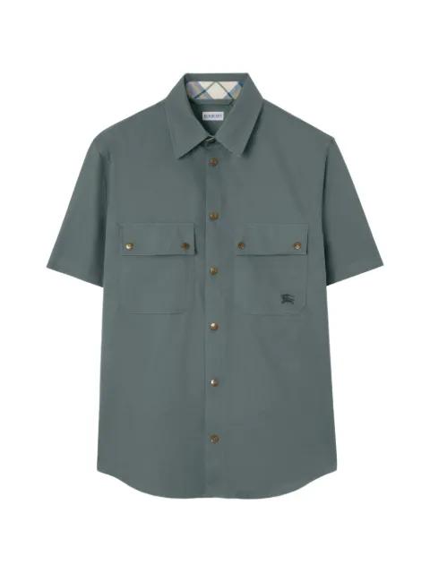 relaxed fit Tropical Gabardine shirt by BURBERRY