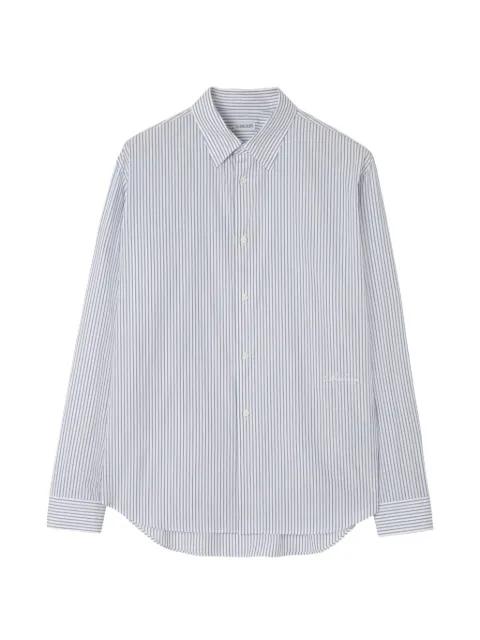 relaxed-fit striped cotton shirt by BURBERRY