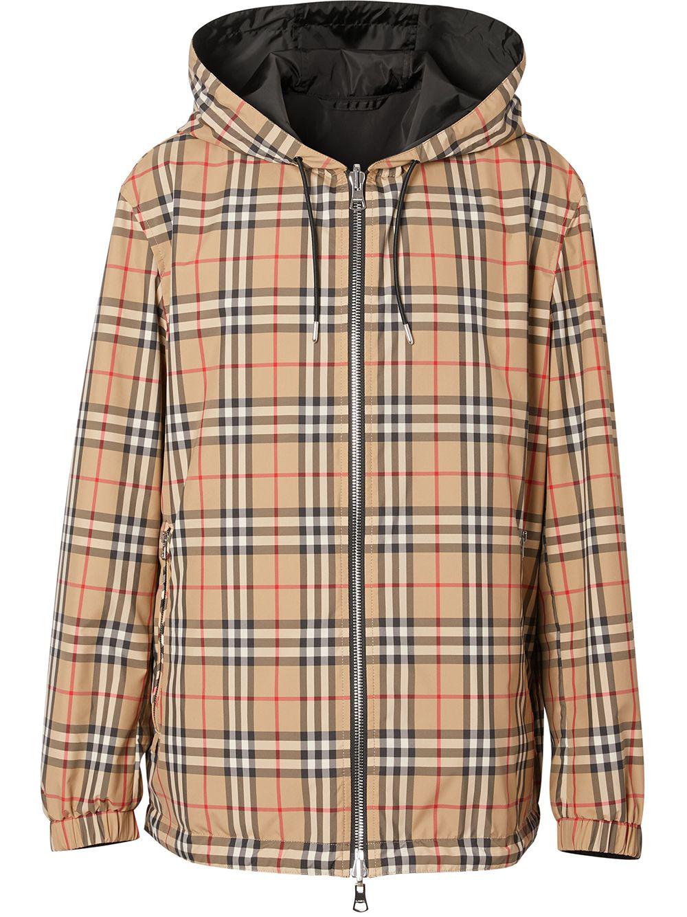 reversible Check jacket by BURBERRY