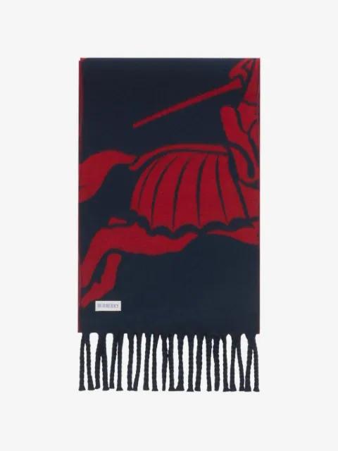 reversible EKD wool scarf by BURBERRY