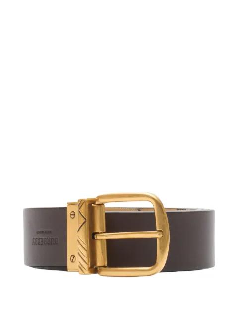 reversible check pin belt by BURBERRY