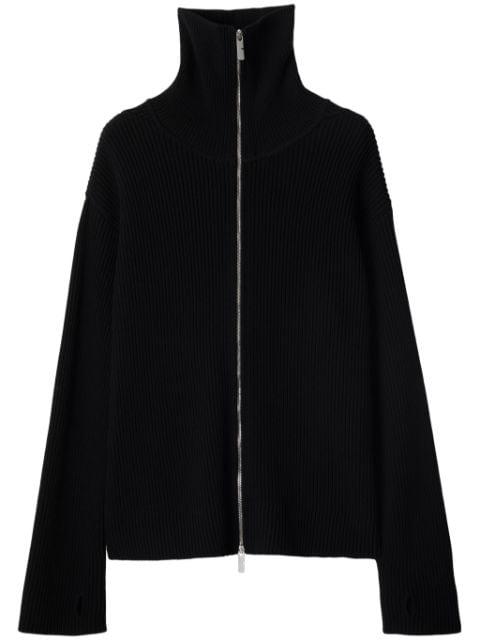 ribbed-knit cardigan by BURBERRY