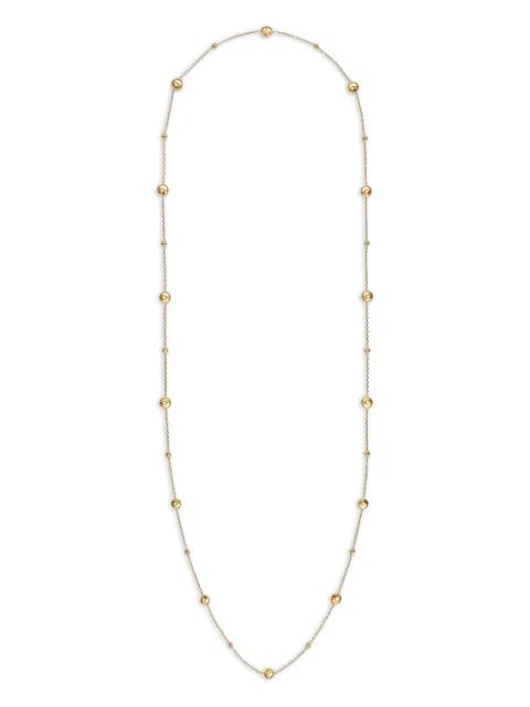 serling silver hollow-medallion necklace by BURBERRY